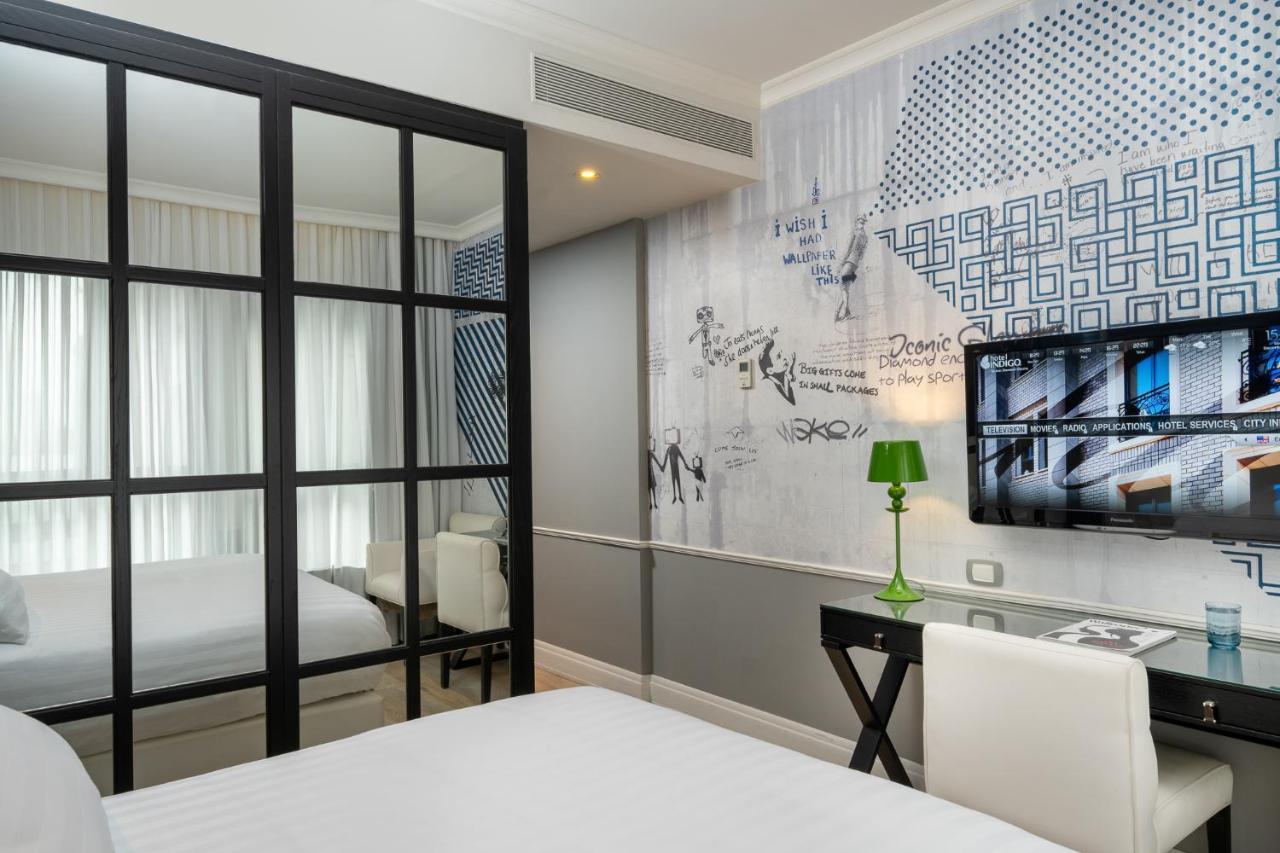 호텔 인디고 텔 아비브 - 다이아몬드 디스트릭트 Giv'atayim 외부 사진 A room at the hotel